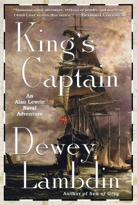 King's Captain: An Alan Lewrie Naval Adventure - Dewey Lambdin - cover