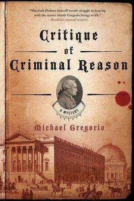 Critique of Criminal Reason - Michael Gregorio - cover