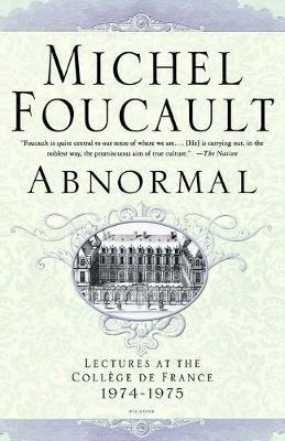 Abnormal: Lectures at the College de France 1974-1975 - Michel Foucault - cover