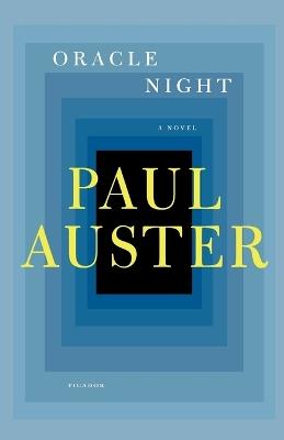 Oracle Night - Paul Auster - cover