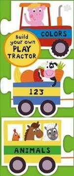 Chunky Set: Play Tractor: Colors, 123, Animals