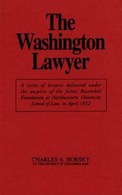 The Washington Lawyer - cover