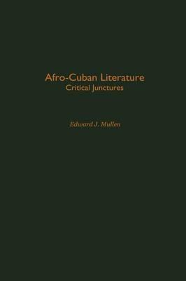 Afro-Cuban Literature: Critical Junctures - Edward Mullen - cover