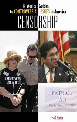 Censorship - Mark Paxton - cover