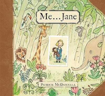 Me...Jane - Patrick McDonnell - cover