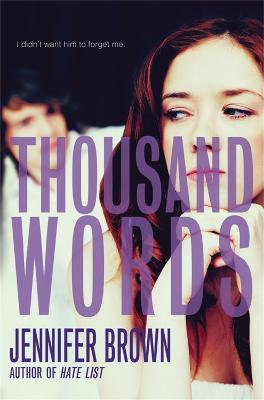 Thousand Words - Jennifer Brown - cover