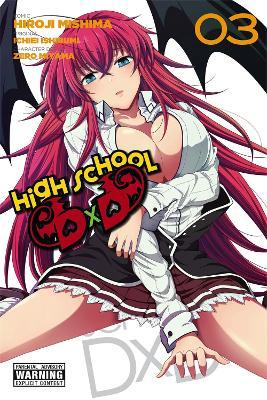 High School DXD, Vol. 3 - Hiroji Mishima - cover