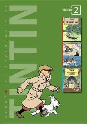 Adventures of Tintin 3 Complete Adventures in 1 Volume: Broken Ear - Herge - cover