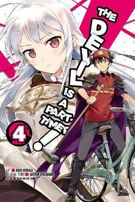 The Devil Is a Part-Timer, Vol. 4 (Manga) - Satoshi Wagahara - cover