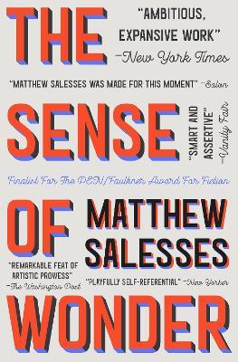 The Sense of Wonder: A Novel - Matthew Salesses - cover