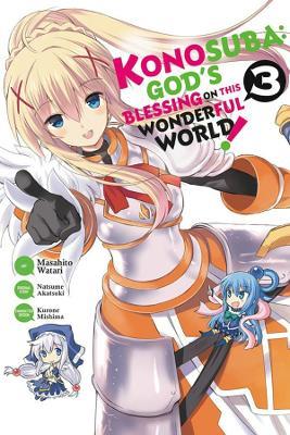 Konosuba: God's Blessing on This Wonderful World!, Vol. 3 (manga) - Natsume Akatsuki - cover