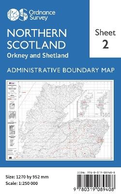 North Scotland - Ordnance Survey - cover
