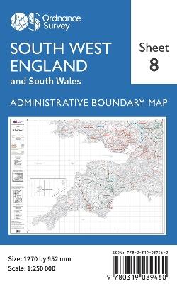 South West England - Ordnance Survey - cover