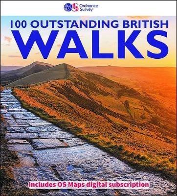100 Outstanding British walks - cover