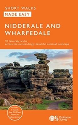 OS Short Walks Made Easy - Nidderdale and Wharfedale - cover