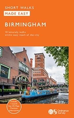OS Short Walks Made Easy - Around Birmingham - cover
