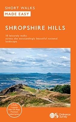 OS Short Walks Made Easy - Shropshire Hills - cover