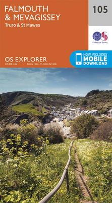 Falmouth and Mevagissey, Truro and St Mawes - Ordnance Survey - cover