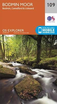 Bodmin Moor - Ordnance Survey - cover