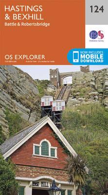 Hastings and Bexhill - Ordnance Survey - cover
