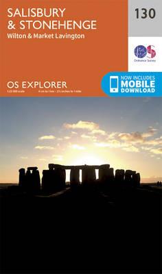 Salisbury and Stonehenge - Ordnance Survey - cover