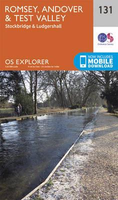 Romsey, Andover and Test Valley - Ordnance Survey - cover