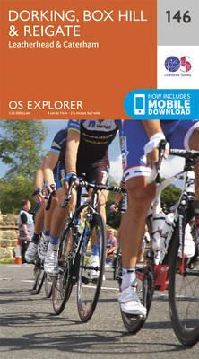 Dorking, Box Hill and Reigate - Ordnance Survey - cover