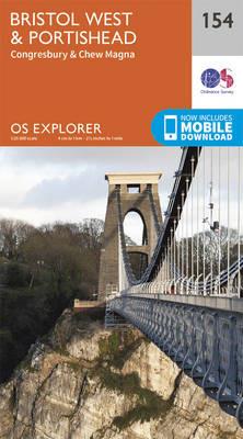 Bristol West and Portishead - Ordnance Survey - cover