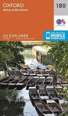 Oxford, Witney and Woodstock - Ordnance Survey - cover