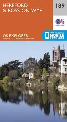 Hereford and Ross-on-Wye - Ordnance Survey - cover