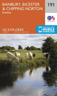 Banbury, Bicester and Chipping Norton - Ordnance Survey - cover