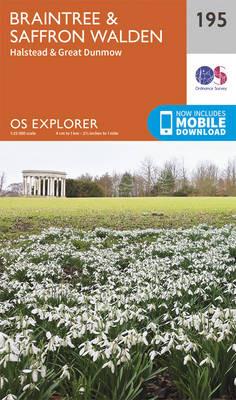 Braintree and Saffron Walden - Ordnance Survey - cover