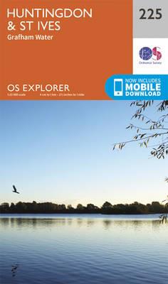 Huntingdon and St.Ives, Grafham Water - Ordnance Survey - cover