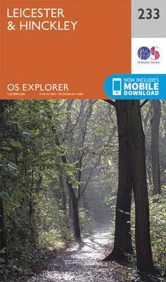 Leicester and Hinckley - Ordnance Survey - cover