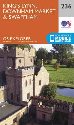 King's Lynn, Downham Market and Swaffham - Ordnance Survey - cover
