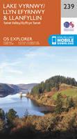 Lake Vyrnwy and Llanfyllin, Tanat Valley - Ordnance Survey - cover