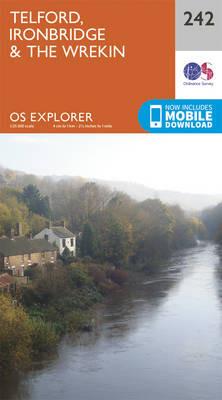 Telford, Ironbridge and the Wrekin - Ordnance Survey - cover