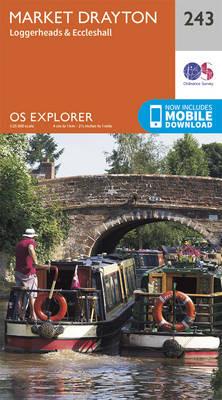 Market Drayton, Loggerheads and Eccleshall - Ordnance Survey - cover