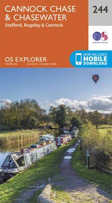 Cannock Chase - Ordnance Survey - cover