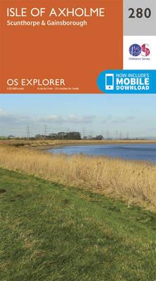 Isle of Axholme, Scunthorpe and Gainsborough - Ordnance Survey - cover