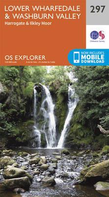 Lower Wharfedale and Washburn Valley - Ordnance Survey - cover