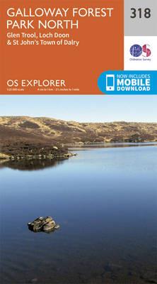 Galloway Forest Park North - Ordnance Survey - cover