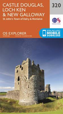 Castle Douglas, Loch Ken and New Galloway - Ordnance Survey - cover