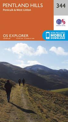 Pentland Hills - Ordnance Survey - cover