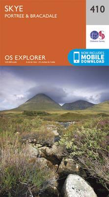 Skye - Portree and Bracadale - Ordnance Survey - cover