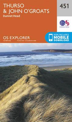 Thurso and John O'Groats - Ordnance Survey - cover