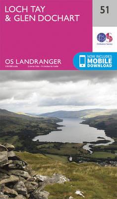 Loch Tay & Glen Dochart - Ordnance Survey - cover