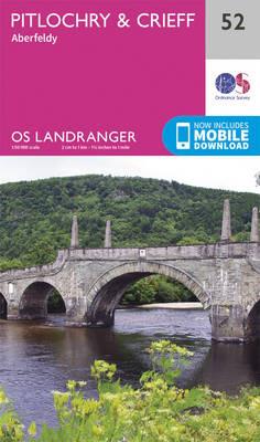 Pitlochry & Crieff - Ordnance Survey - cover
