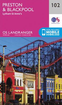 Preston & Blackpool, Lytham - Ordnance Survey - cover