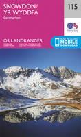 Snowdon & Caernarfon - Ordnance Survey - cover
